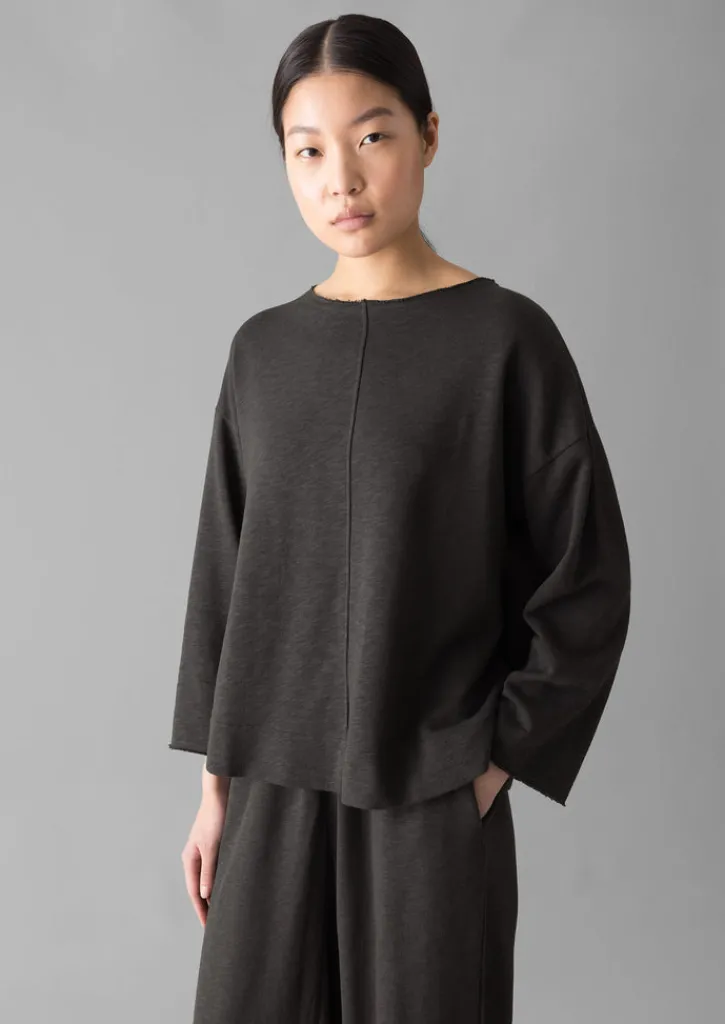 TOAST Loopback Jersey Sweater-Women Loungewear|Tops & Tees