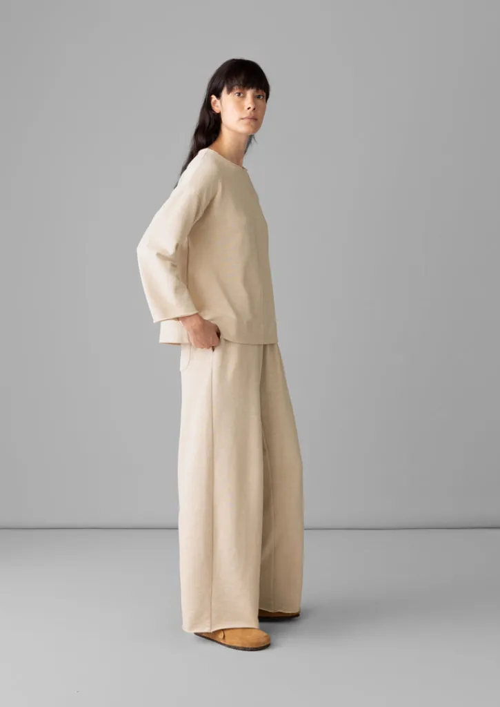 TOAST Loopback Jersey Sweater-Women Loungewear|Tops & Tees
