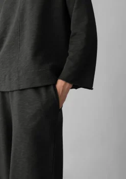 TOAST Loopback Jersey Wide Leg Trousers-Women Jersey|Loungewear