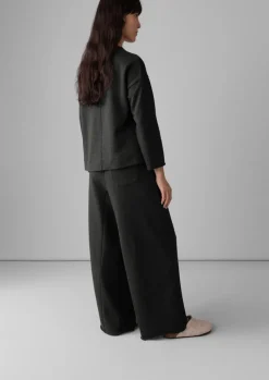 TOAST Loopback Jersey Wide Leg Trousers-Women Jersey|Loungewear