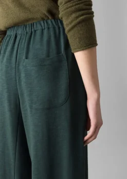 TOAST Loopback Jersey Wide Leg Trousers-Women Jersey|Loungewear