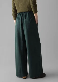 TOAST Loopback Jersey Wide Leg Trousers-Women Jersey|Loungewear