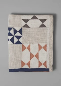 TOAST Maia Patchwork Cotton Quilt- Textiles|Blankets & Throws