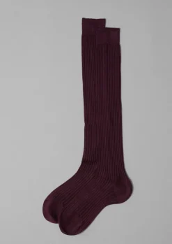 TOAST Maria La Rosa Knee High Cotton Socks-Women Socks & Tights