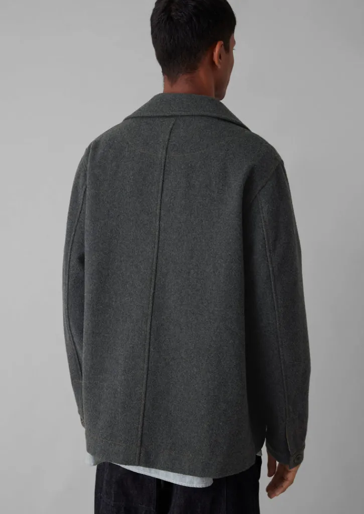 TOAST Melton Wool Blend Chore Jacket- Workwear|Coats & Jackets