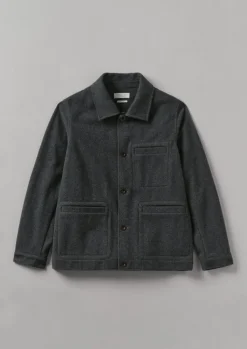 TOAST Melton Wool Blend Chore Jacket- Workwear|Coats & Jackets