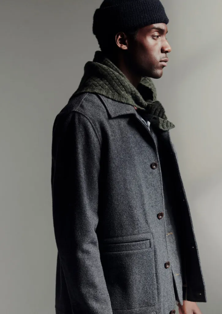 TOAST Melton Wool Blend Chore Jacket- Workwear|Coats & Jackets