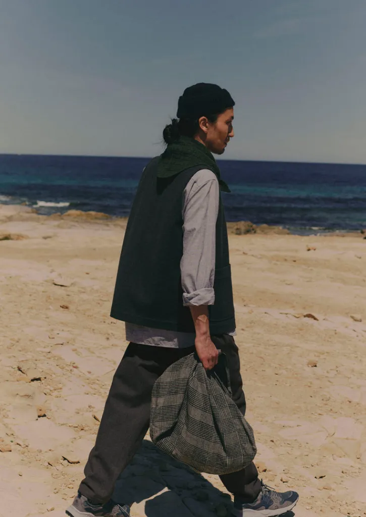 TOAST Melton Wool Blend Gilet- Coats & Jackets|Knitwear