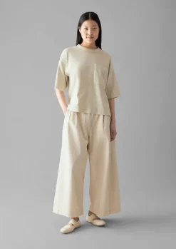TOAST Mineral Dyed Cotton Boxy Tee-Women Jersey|Tops & Tees