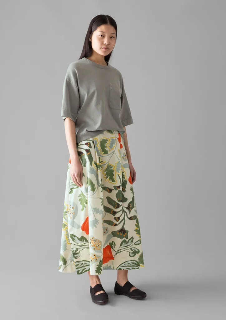 TOAST Mineral Dyed Cotton Boxy Tee-Women Jersey|Tops & Tees
