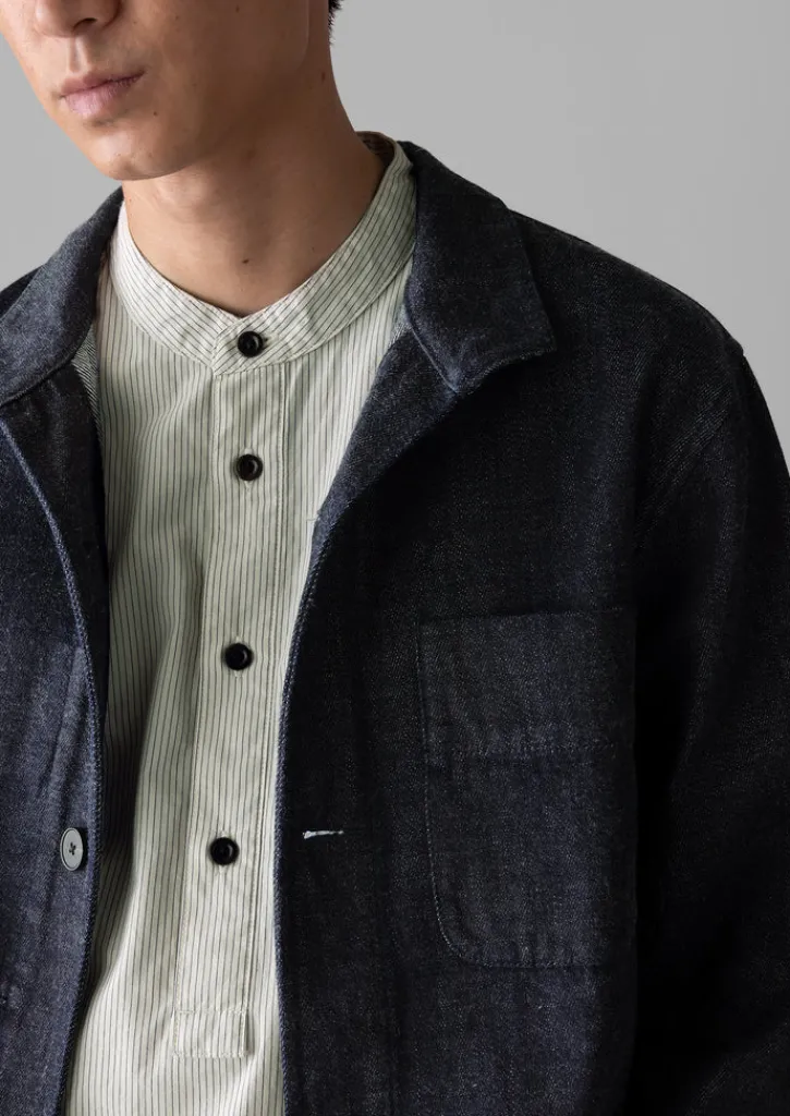 TOAST Monty Japanese Denim Jacket- Denim|Workwear