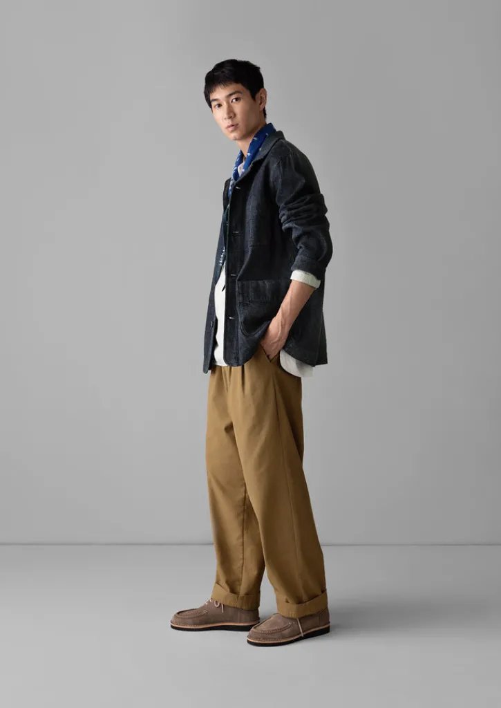 TOAST Monty Japanese Denim Jacket- Denim|Workwear