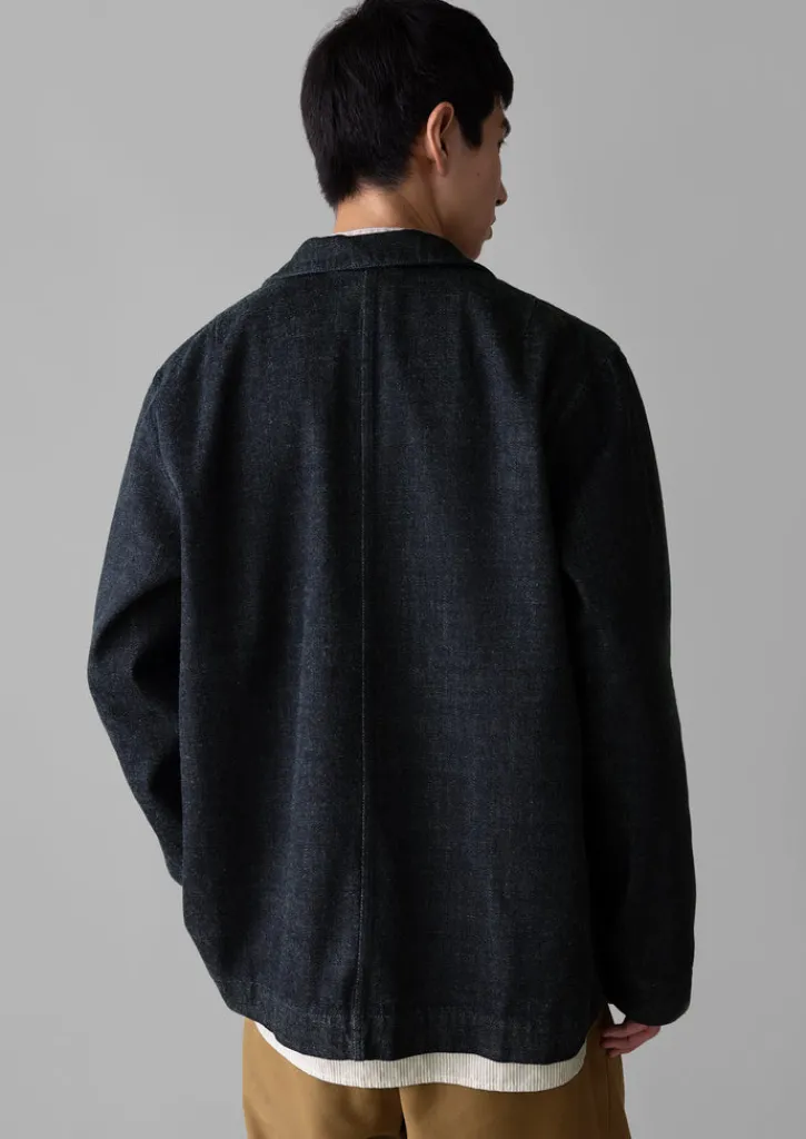 TOAST Monty Japanese Denim Jacket- Denim|Workwear