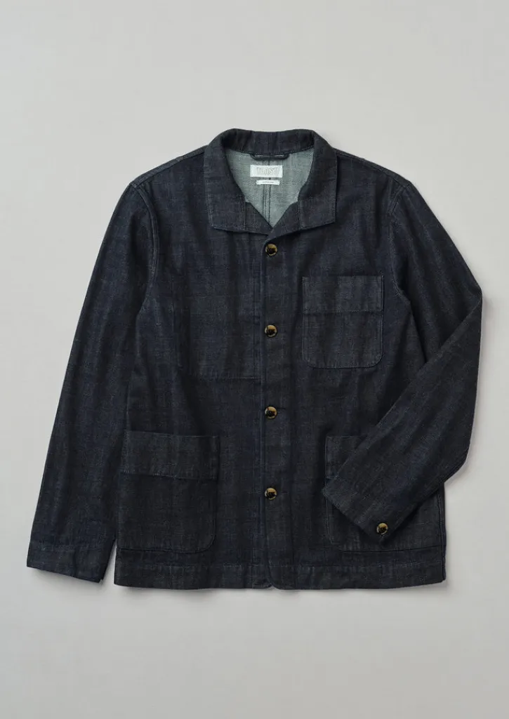 TOAST Monty Japanese Denim Jacket- Denim|Workwear