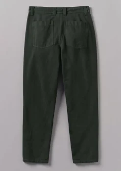 TOAST Norv Garment Dyed Tapered Trousers- Workwear|Trousers