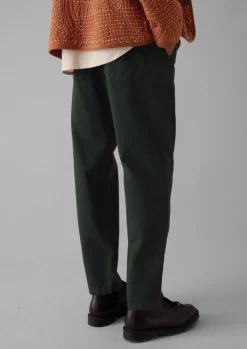 TOAST Norv Garment Dyed Tapered Trousers- Workwear|Trousers