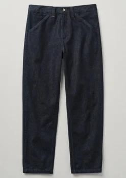TOAST Norv Organic Cotton Tapered Jeans- Denim|Workwear