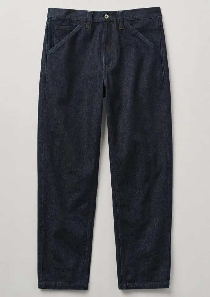 TOAST Norv Organic Cotton Tapered Jeans- Denim|Workwear