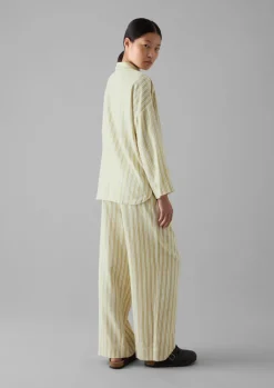 TOAST Nova Stripe Flannel Pyjamas-Women Nightwear