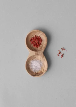 TOAST Olive Wood Seasoning Pinch Pot- Tableware