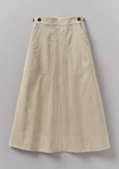 TOAST Organic Cord A Line Skirt-Women Cord|Workwear