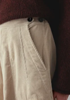TOAST Organic Cord A Line Skirt-Women Cord|Workwear