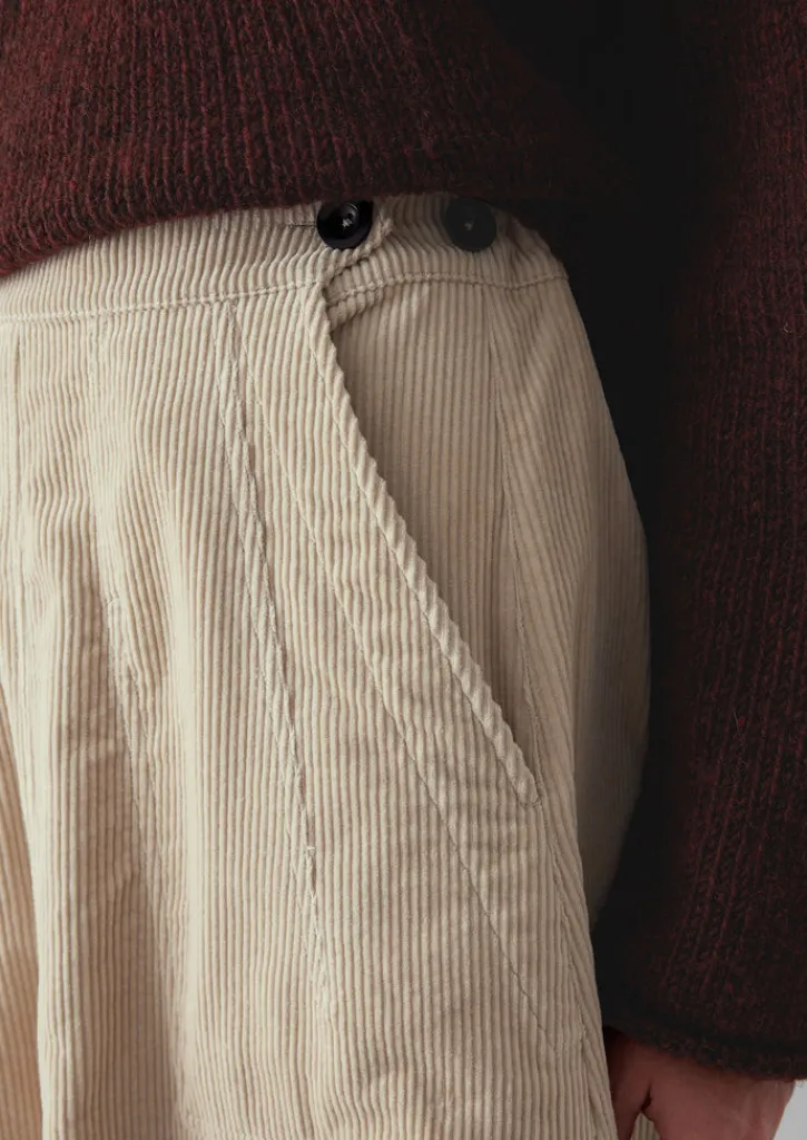 TOAST Organic Cord A Line Skirt-Women Cord|Workwear