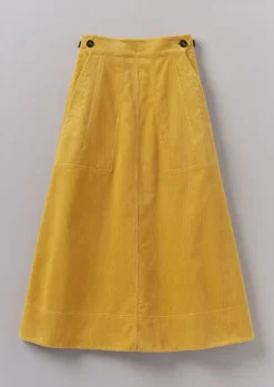 TOAST Organic Cord A Line Skirt-Women Cord|Workwear