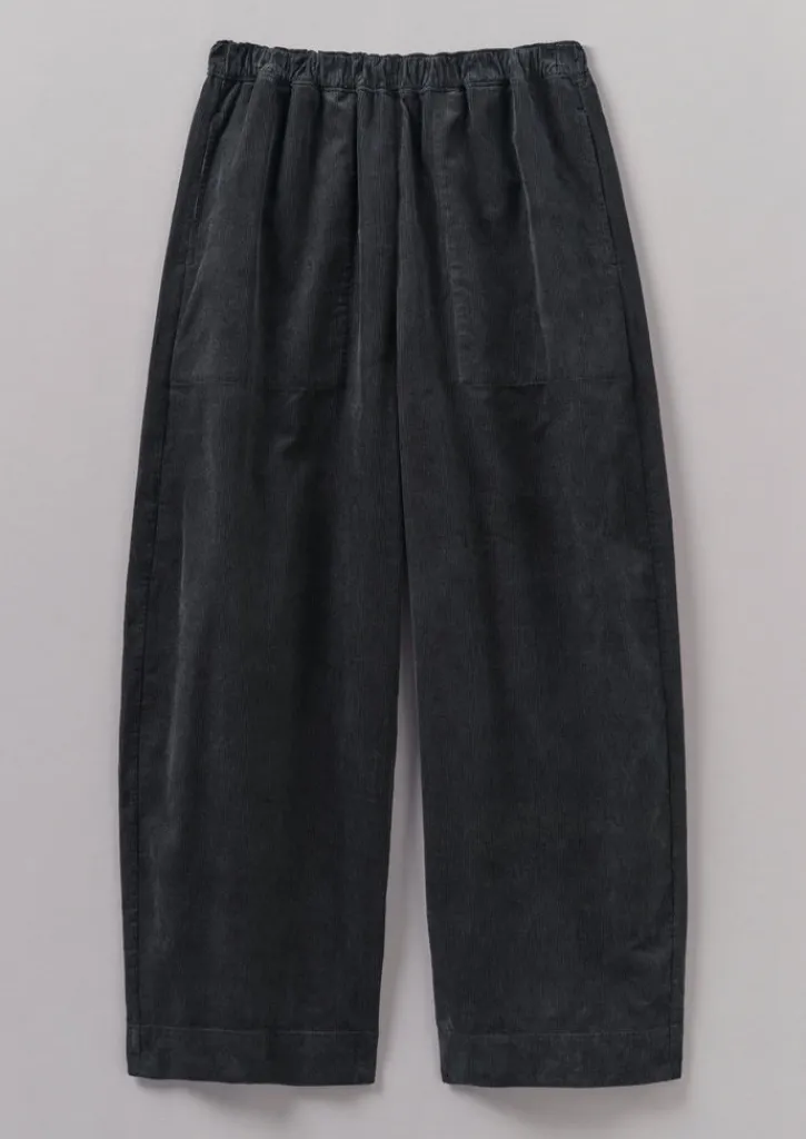 TOAST Organic Cord Barrel Leg Trousers-Women Cord|Loungewear