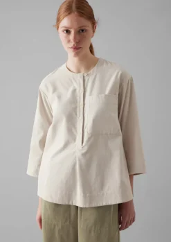 TOAST Organic Cord Patch Pocket Shirt-Women Cord|Loungewear