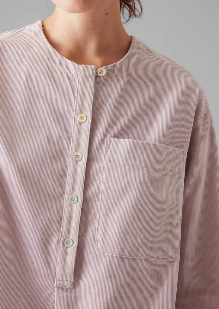 TOAST Organic Cord Patch Pocket Shirt-Women Cord|Loungewear
