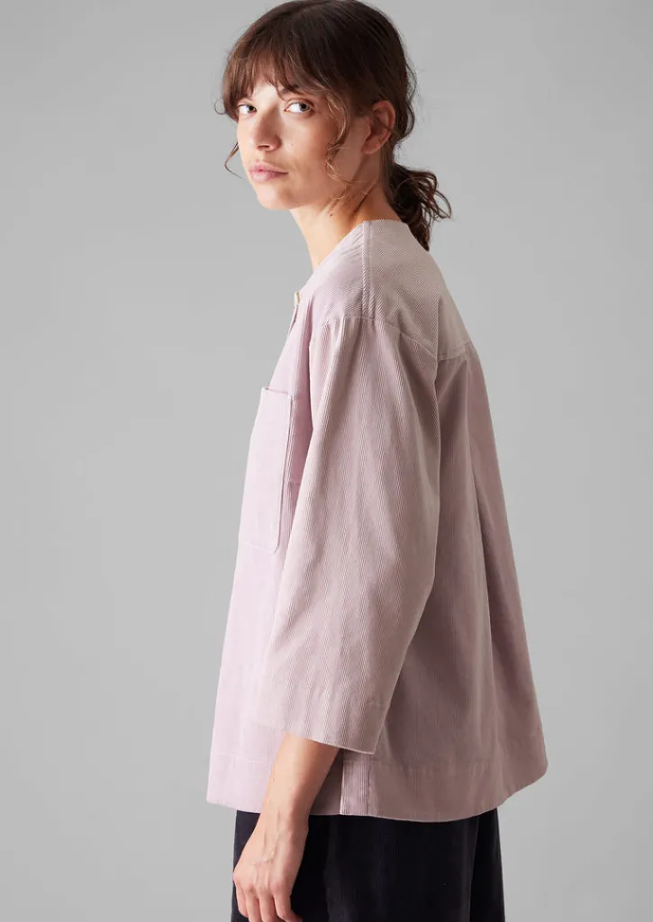 TOAST Organic Cord Patch Pocket Shirt-Women Cord|Loungewear