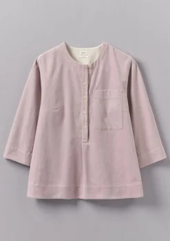 TOAST Organic Cord Patch Pocket Shirt-Women Cord|Loungewear