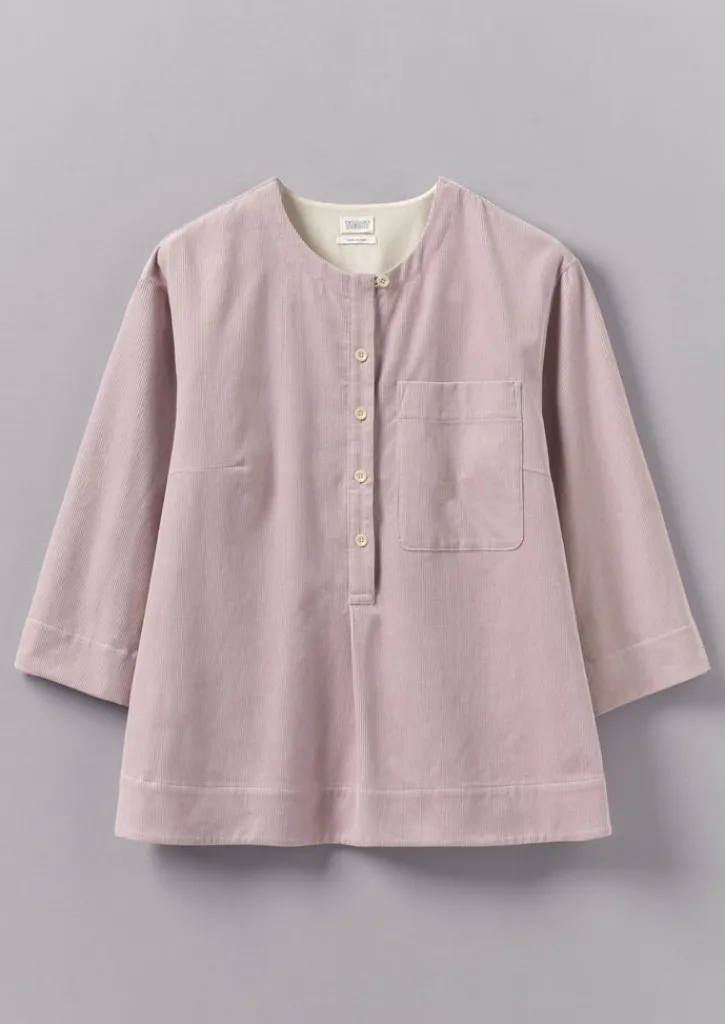 TOAST Organic Cord Patch Pocket Shirt-Women Cord|Loungewear