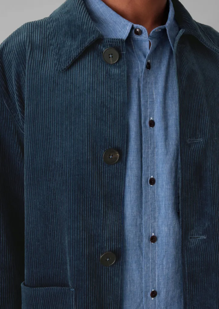 TOAST Organic Cord Point Collar Jacket- Cord|Coats & Jackets
