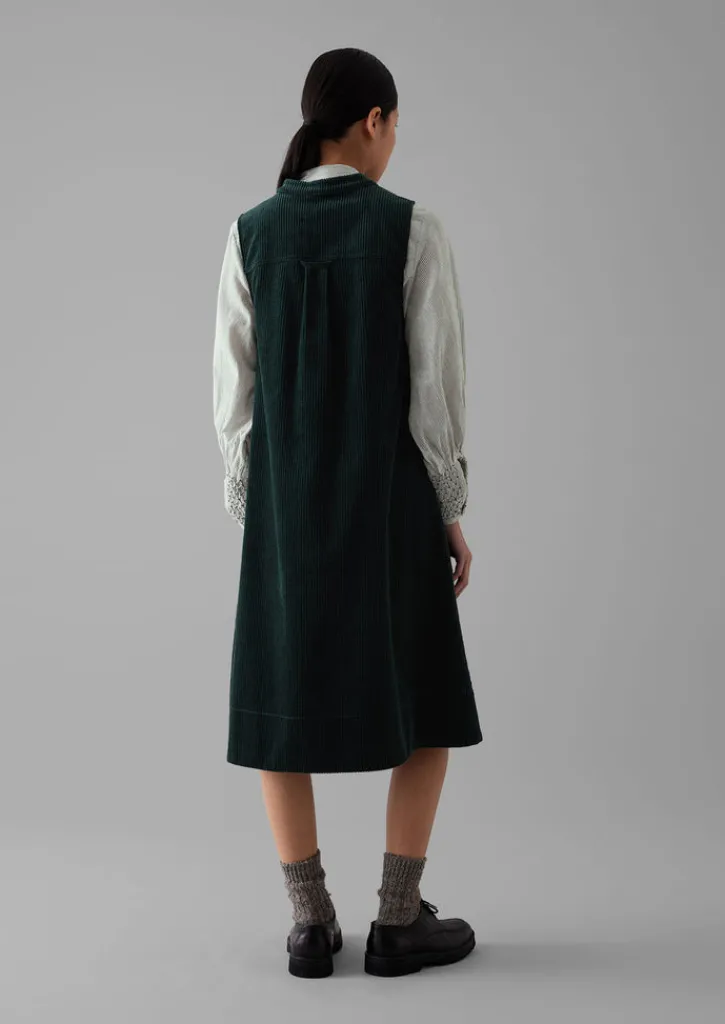 TOAST Organic Cord Sleeveless Tunic Dress-Women Cord|Dresses