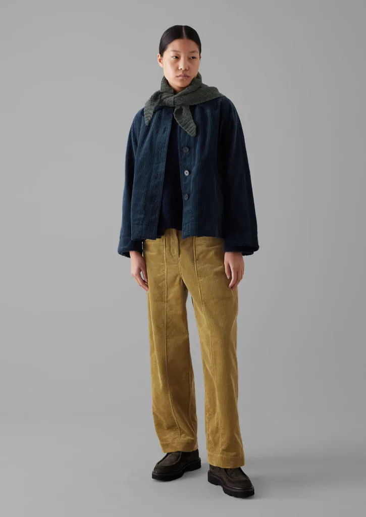 TOAST Organic Cord Swingy Jacket-Women Cord|Workwear