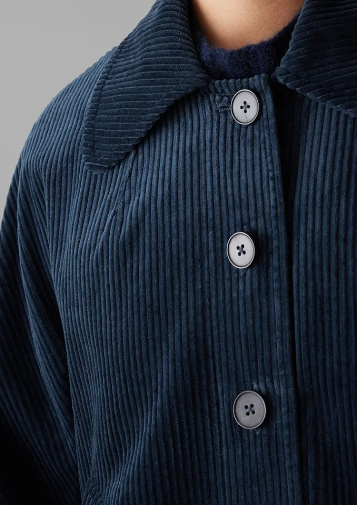 TOAST Organic Cord Swingy Jacket-Women Cord|Workwear