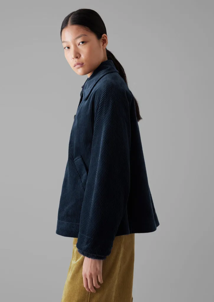 TOAST Organic Cord Swingy Jacket-Women Cord|Workwear