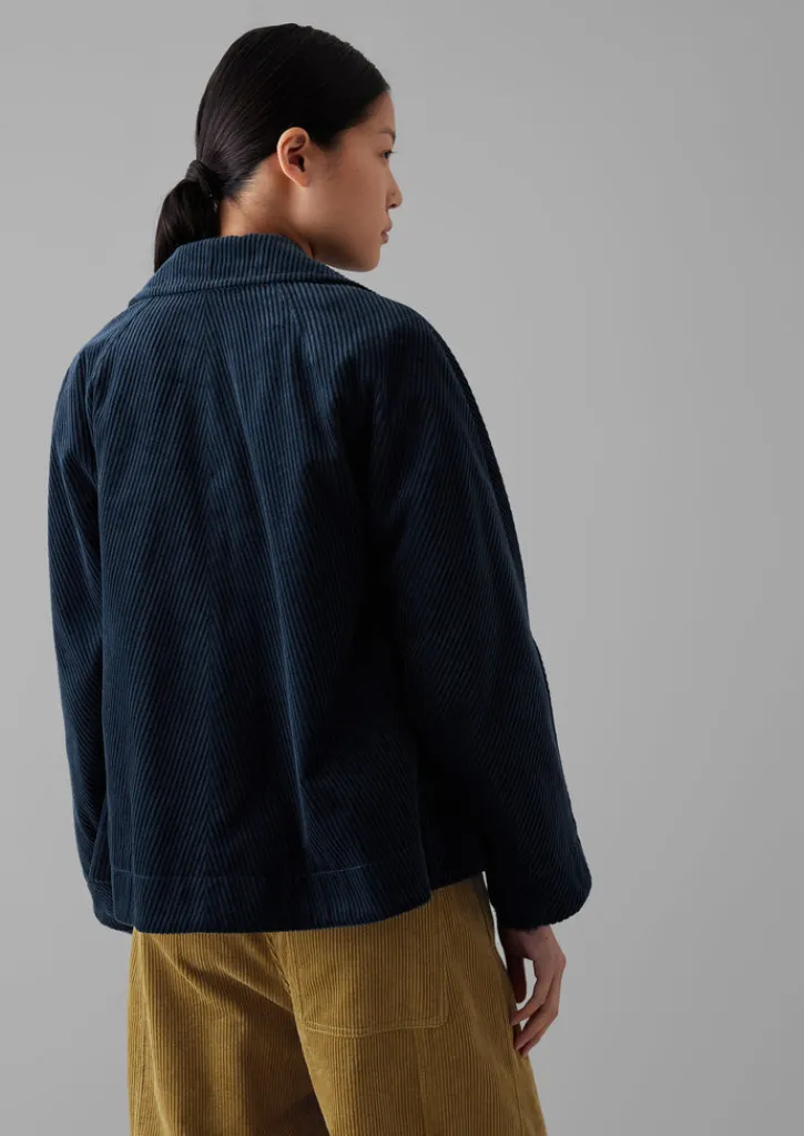 TOAST Organic Cord Swingy Jacket-Women Cord|Workwear