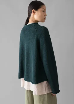 TOAST Organic Cotton Linen Easy Sweater-Women Linen|Jersey