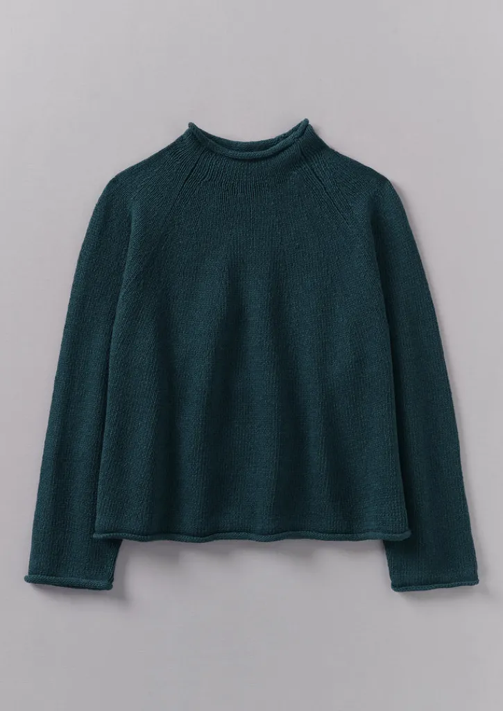 TOAST Organic Cotton Linen Easy Sweater-Women Linen|Jersey