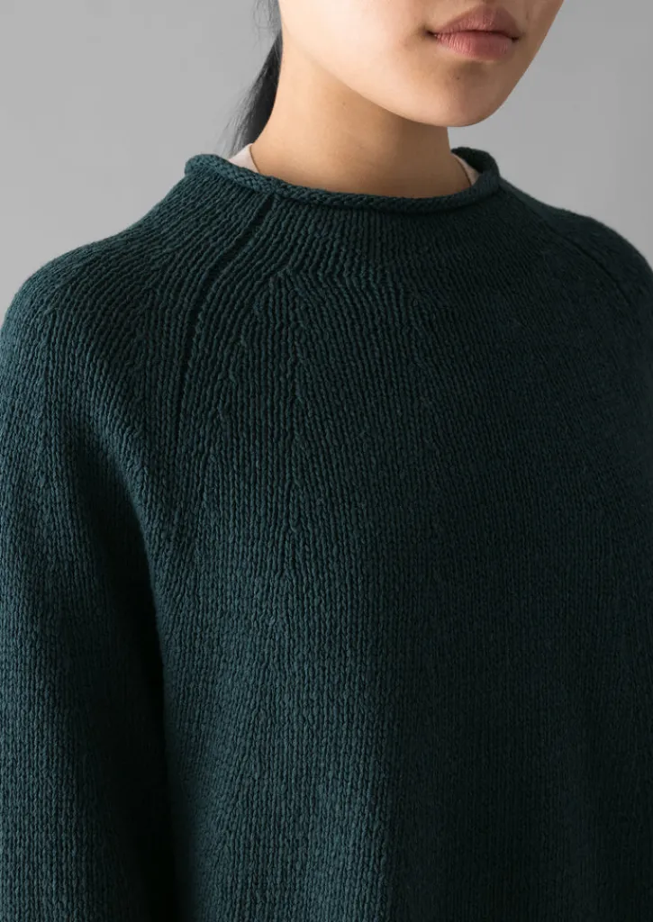 TOAST Organic Cotton Linen Easy Sweater-Women Linen|Jersey