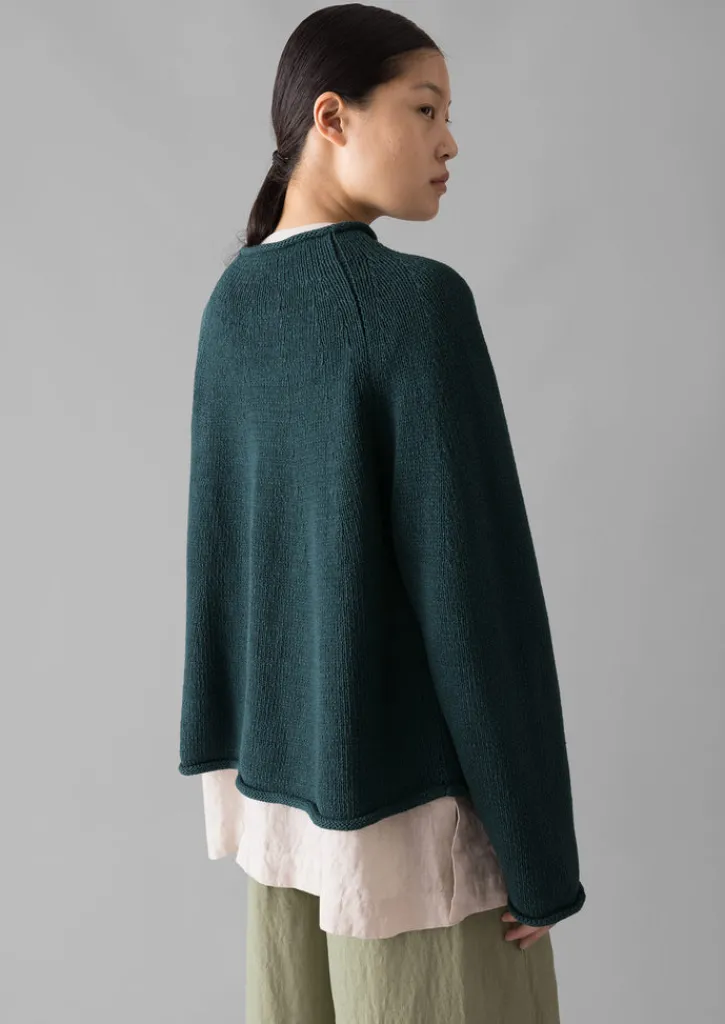 TOAST Organic Cotton Linen Easy Sweater-Women Linen|Jersey