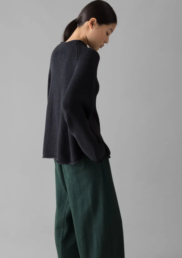 TOAST Organic Cotton Linen Easy Sweater-Women Linen|Jersey