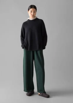 TOAST Organic Cotton Linen Easy Sweater-Women Linen|Jersey