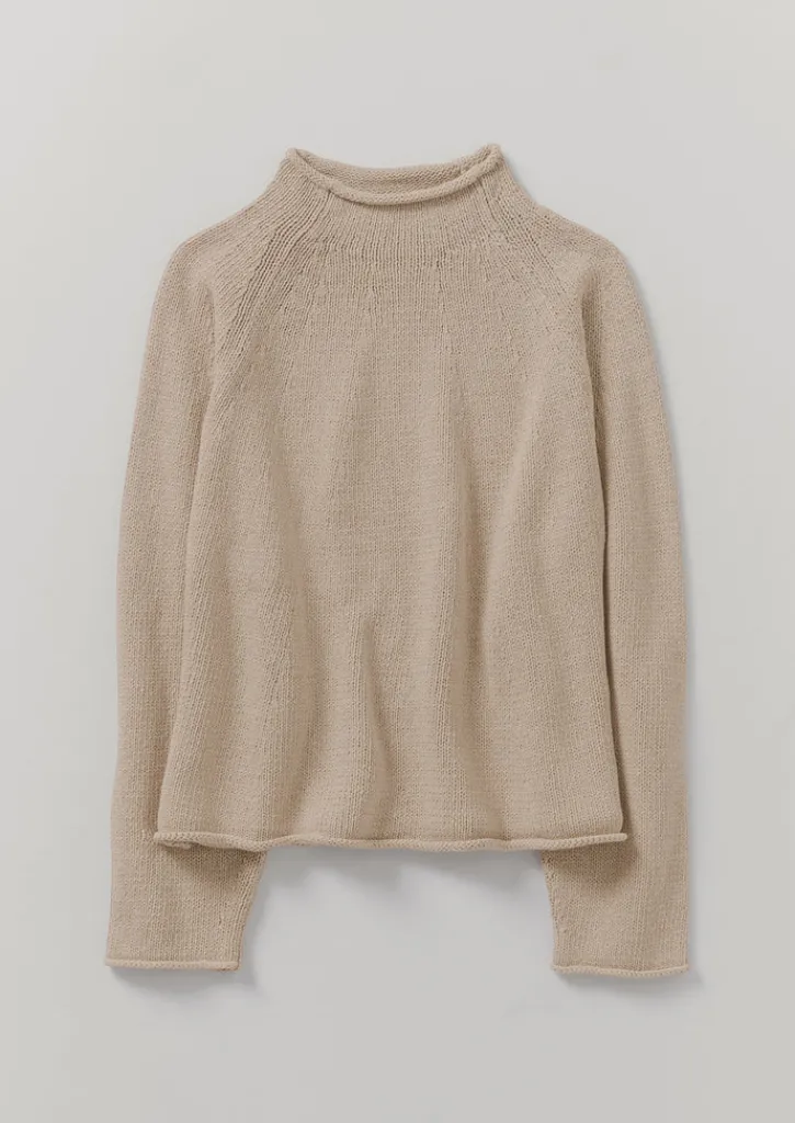TOAST Organic Cotton Linen Easy Sweater-Women Linen|Jersey