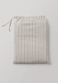 TOAST Organic Cotton Pyjama Stripe Shower Curtain- Bathroom