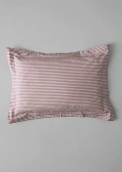 TOAST Organic Cotton Ticking Stripe Oxford Pillowcase- Textiles|Bed Linen