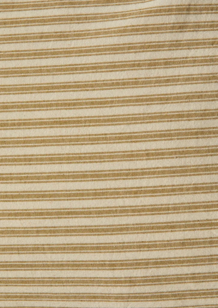 TOAST Organic Cotton Ticking Stripe Oxford Pillowcase- Textiles|Bed Linen